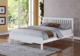Flintshire Furniture Pentre Hardwood Bed-Oak-Single - thumbnail 2