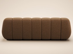 SOLACE+CO Macy Large 3 Seater Sofa Chenille Brown - thumbnail 6