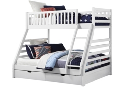 Sweet Dreams States Triple Bunk Bed-White - thumbnail 2