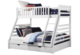 Sweet Dreams States Triple Bunk Bed-White