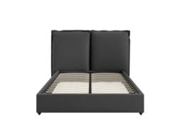 LPD Sunday Upholstered Bed Linen-Grey-Double - thumbnail 2