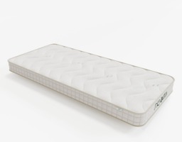 Noomi Bamboo Natural Latex Pocket Sprung Mattress Shorty - thumbnail 3
