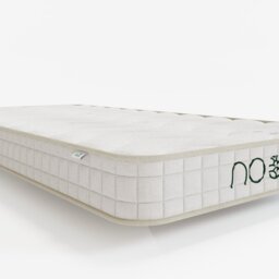 Noomi Bamboo Natural Latex Pocket Sprung Mattress Shorty - thumbnail 1