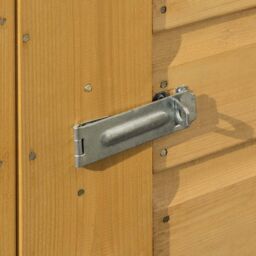 Rowlinson Midi Wooden Garden Storage in Honey Brown - thumbnail 5