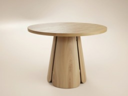 SOLACE+CO Ebony Oak Extendable Dining Set with 6 Elise Fabric Chairs Beige - thumbnail 6