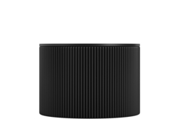 LPD Eden Round Coffee Table Black Ash Veneer - thumbnail 5