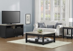 Dorel Carver Coffee Table-Grey - thumbnail 3