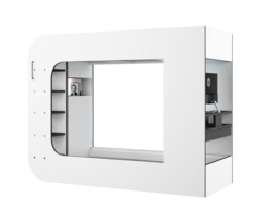 Trasman High Sleeper Loft Gaming Bed with Desk and Wardrobe - thumbnail 7