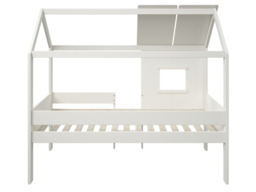 "Kids Avenue Ordi Mini Playhouse Mid Sleeper Treehouse Bed White " - thumbnail 6