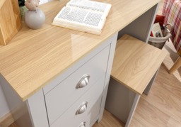 GFW Lancaster Dressing Table Set -Grey - thumbnail 7