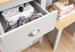 GFW Lancaster Dressing Table Set -Grey - thumbnail 6