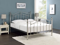 Limelight Callisto Chrome Bed Frame-Double