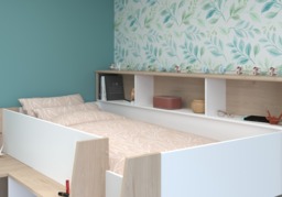 Parisot Lucas Mid Sleeper with Pull Out Desk and Storage - thumbnail 7