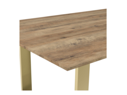 LPD Antibes Russet Dining Table With Carlo Taupe Arms with 4 Chairs - thumbnail 5