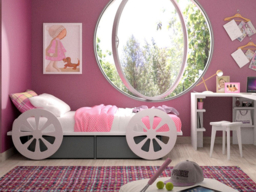 Mathy by Bols Carriage Bed with Storage Drawers - thumbnail 5