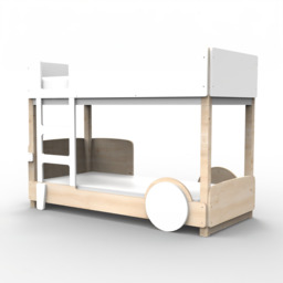 Mathy By Bols Discovery 1 Bunk Bed-White