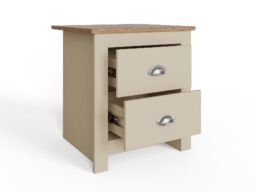 GFW Lancaster 4 Piece Bedroom Set-Cream - thumbnail 5