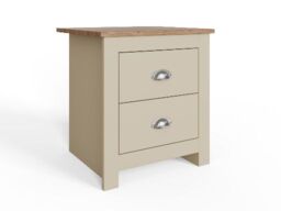 GFW Lancaster 4 Piece Bedroom Set-Cream - thumbnail 4