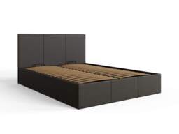 GFW End Lift Ottoman Storage Bed-Double-Grey Fabric - thumbnail 6