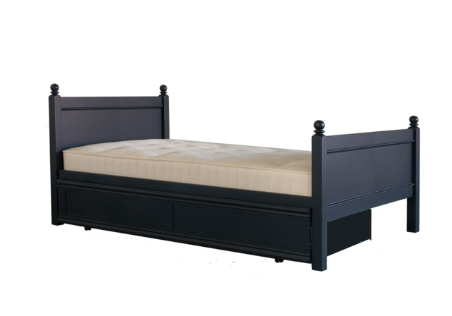 Little Folks Furniture Fargo Small Double Bed and Trundle-Painswick Blue - image 1