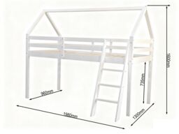 Kidsaw Jinsen Mid Sleeper Single Bed - thumbnail 2