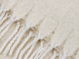 Wylder Isla Woven Tasselled Throw 130 x 180cm / Cream - thumbnail 3