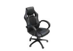 Alphason Daytona Faux Leather Racing Chair-Black and Blue - thumbnail 2