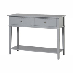 Dorel Franklin Console Table-Grey - thumbnail 1