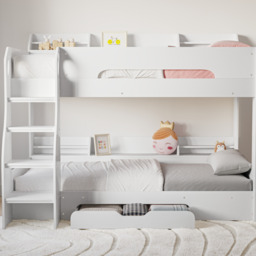 Flair Flick Storage Bunk Bed White - thumbnail 7