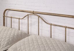 Flintshire Furniture Oakenholt Antique Bronze Bed Frame-Kingsize - thumbnail 4