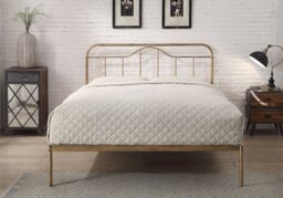 Flintshire Furniture Oakenholt Antique Bronze Bed Frame-Kingsize - thumbnail 2