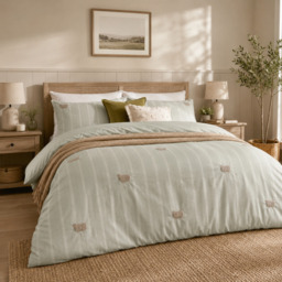 Wylder Ramble Sheep Duvet Cover Set Sage-Double - thumbnail 1