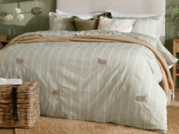 Wylder Ramble Sheep Duvet Cover Set Sage-Double - thumbnail 3