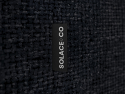 SOLACE+CO Drew 2 Seater Sofa Charcoal Chenille - thumbnail 3