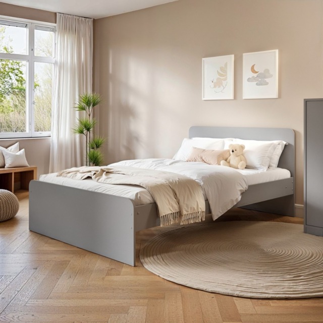 Flair Wizard Small Double Bed Grey - image 1