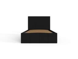 GFW Side Lift Ottoman Storage Bed- Black - Single - thumbnail 5