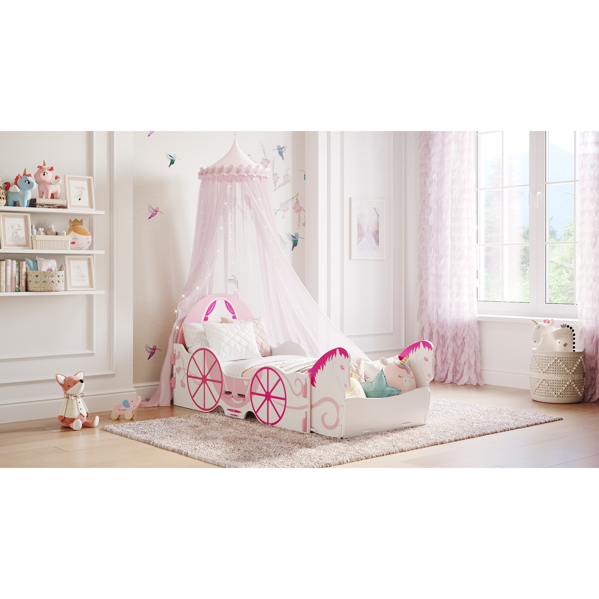 Kidsaw Horse & Carriage Toddler Bed - image 1