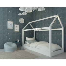 LPD Hickory Single Bed Frame Grey - thumbnail 2