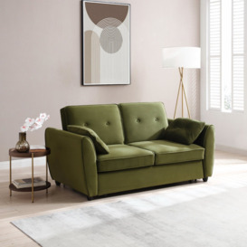Langwell Sofa Bed Olive - thumbnail 2