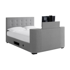 LPD Mayfair Fabric TV Bed Frame Double