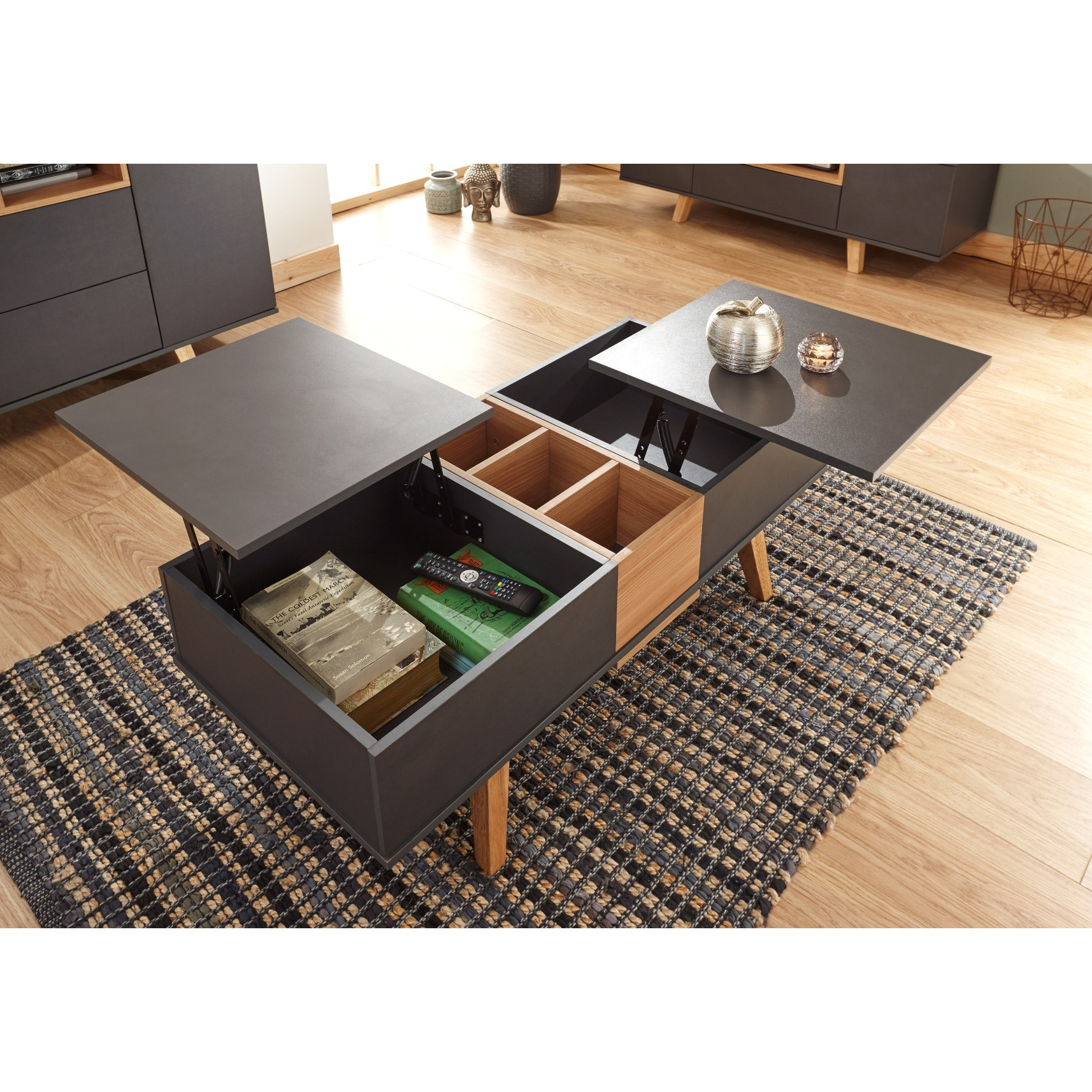 GFW Modena Double Lifting Coffee Table - image 1