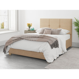 Aspire Caine Ottoman Bed Firenza Velour Champagne SuperKing - thumbnail 2
