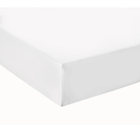 Maxitex Fitted Sheet White Double