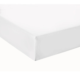 Maxitex Fitted Sheet White Kingsize
