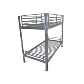Wholesale Beds No Bolt Bunk Bed Silver Small Single