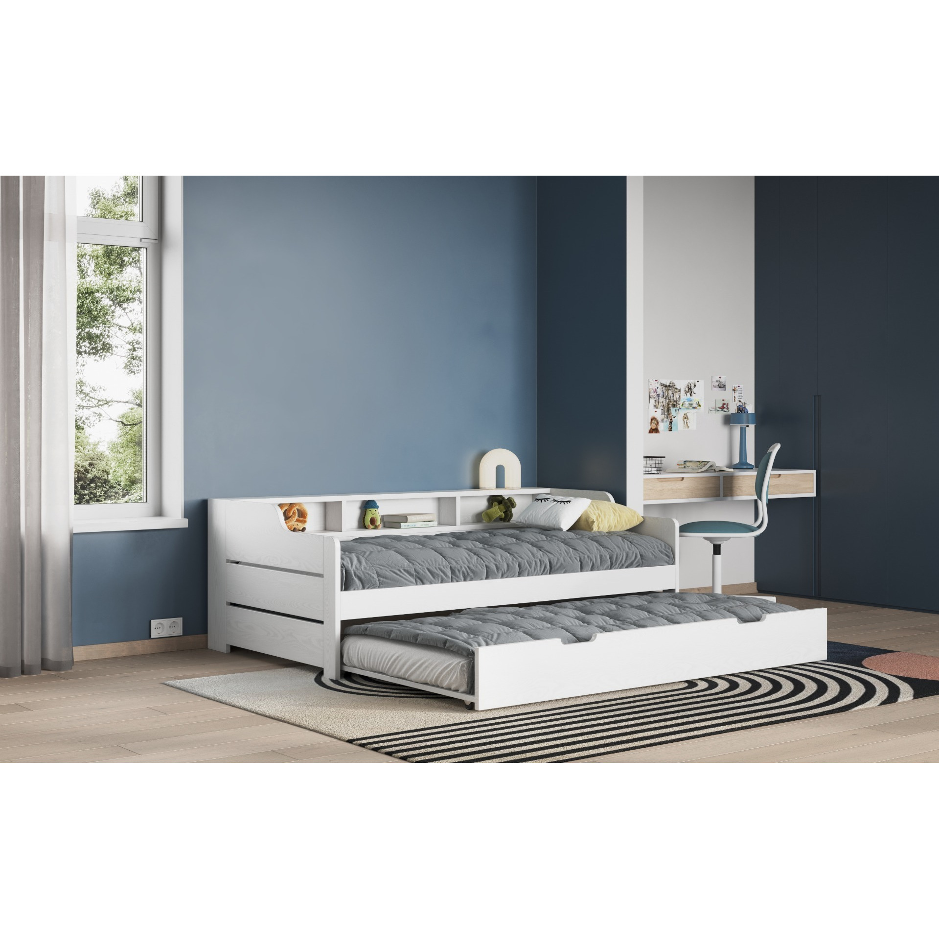 Noomi Enzo Day Bed White (FSC-Certified) - image 1