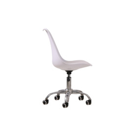 LPD Orsen Swivel Office Chair White - thumbnail 3