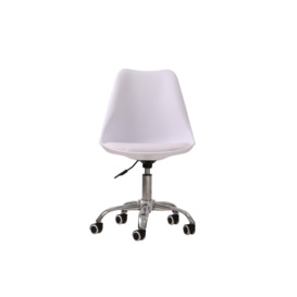 LPD Orsen Swivel Office Chair White - thumbnail 1