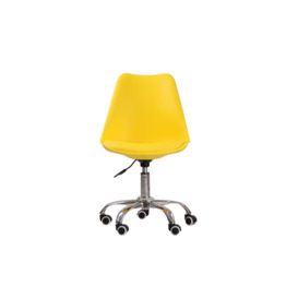LPD Orsen Swivel Office Chair Yellow - thumbnail 1