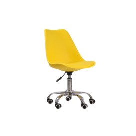 LPD Orsen Swivel Office Chair Yellow - thumbnail 3